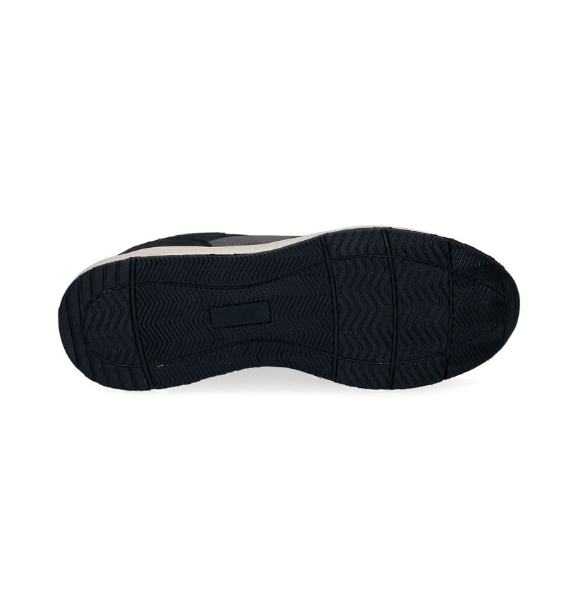 Signatur Chaussures à lacets en Noir en textile (295796)