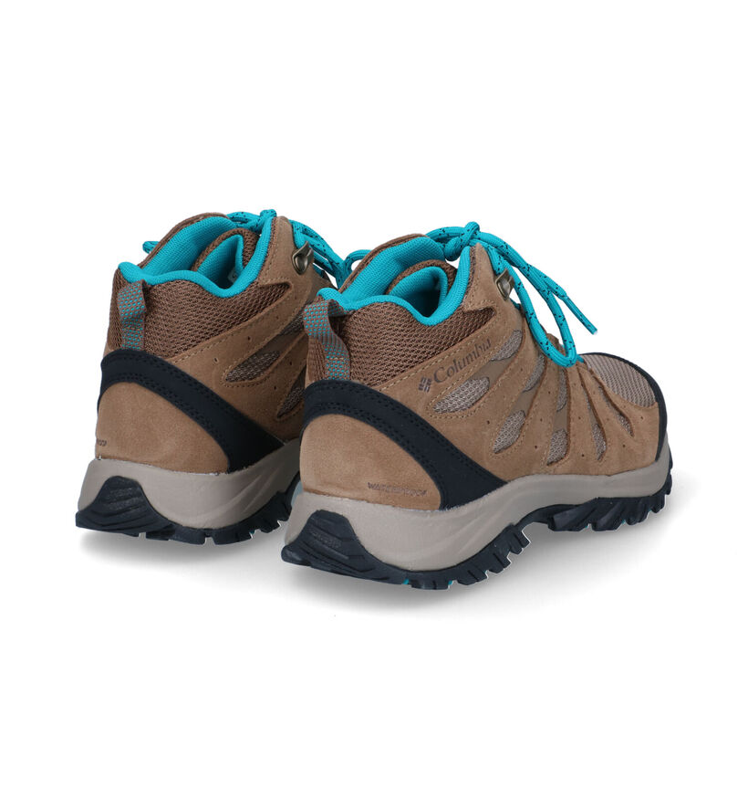 Columbia Redmond III MID Chaussures de randonnée en Brun pour femmes (303808) - pour semelles orthopédiques
