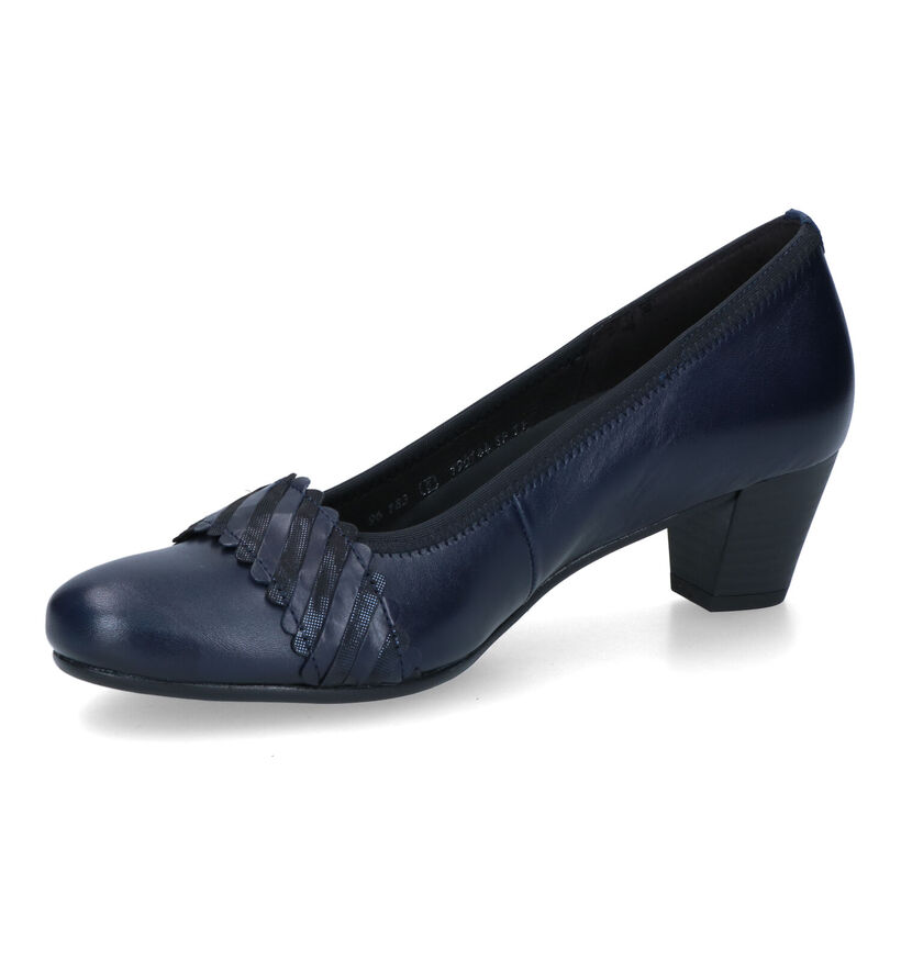 Gabor OptiFit Blauwe Pumps in leer (315272)