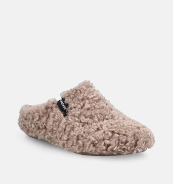 Verbenas Low Pantoffels Wit/Beige/Groen