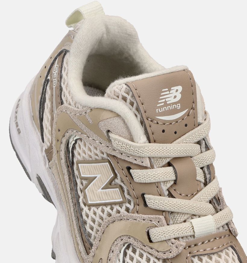 New Balance 530 Baskets basses en Marron pour filles (374093) - pour semelles orthop&eacute;diques