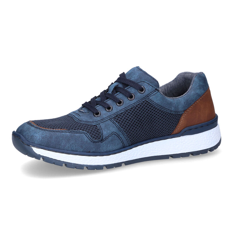 Rieker Chaussures confort en Bleu foncé pour hommes (302860) - pour semelles orthopédiques