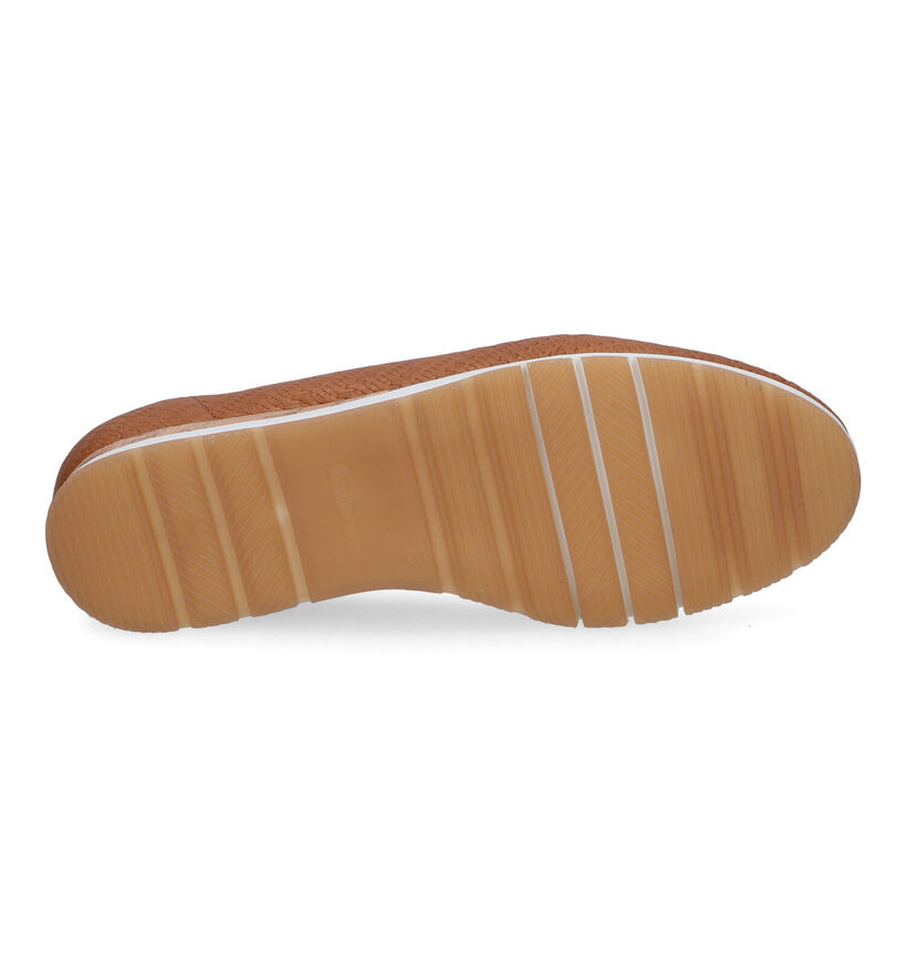 Gabor OptiFit Ballerines en Cognac pour femmes (306108) - pour semelles orthopédiques