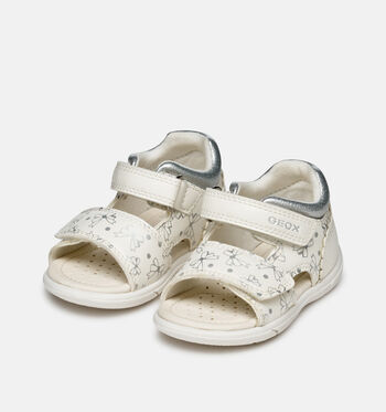 Geox Sandales Blanc/Rose