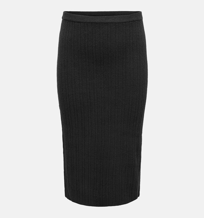 ONLY Carmakoma Jeanett Zwarte Midi rok voor dames (344223)