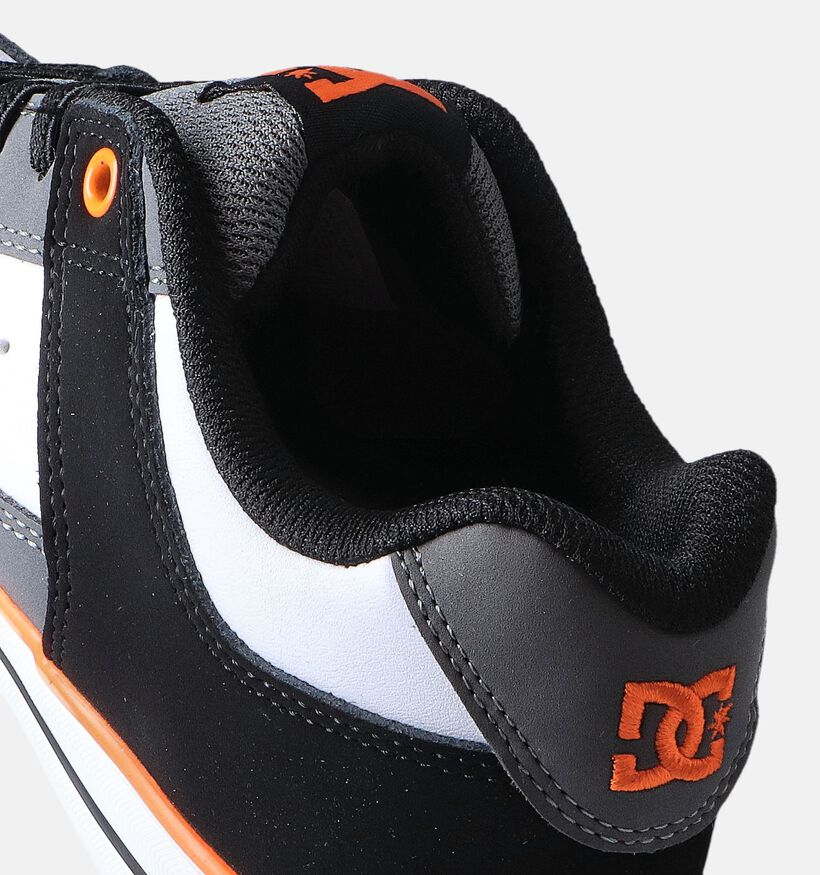 DC Shoes Pure Elastic Baskets de skate en Gris pour garçons (350826)