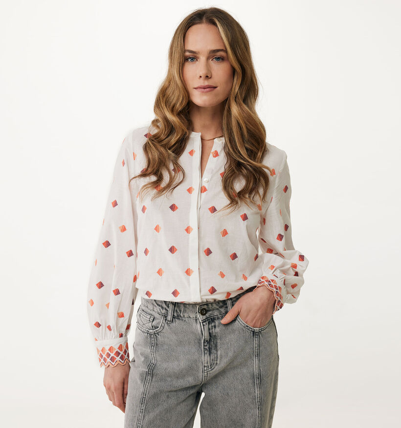 Mexx Blouse en Écru pour femmes (352770)