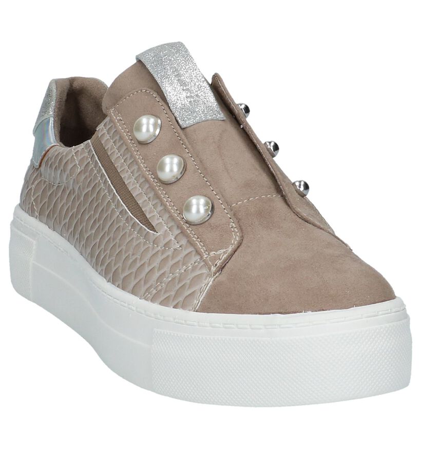 Tamaris Chaussures slip-on  (Taupe), , pdp