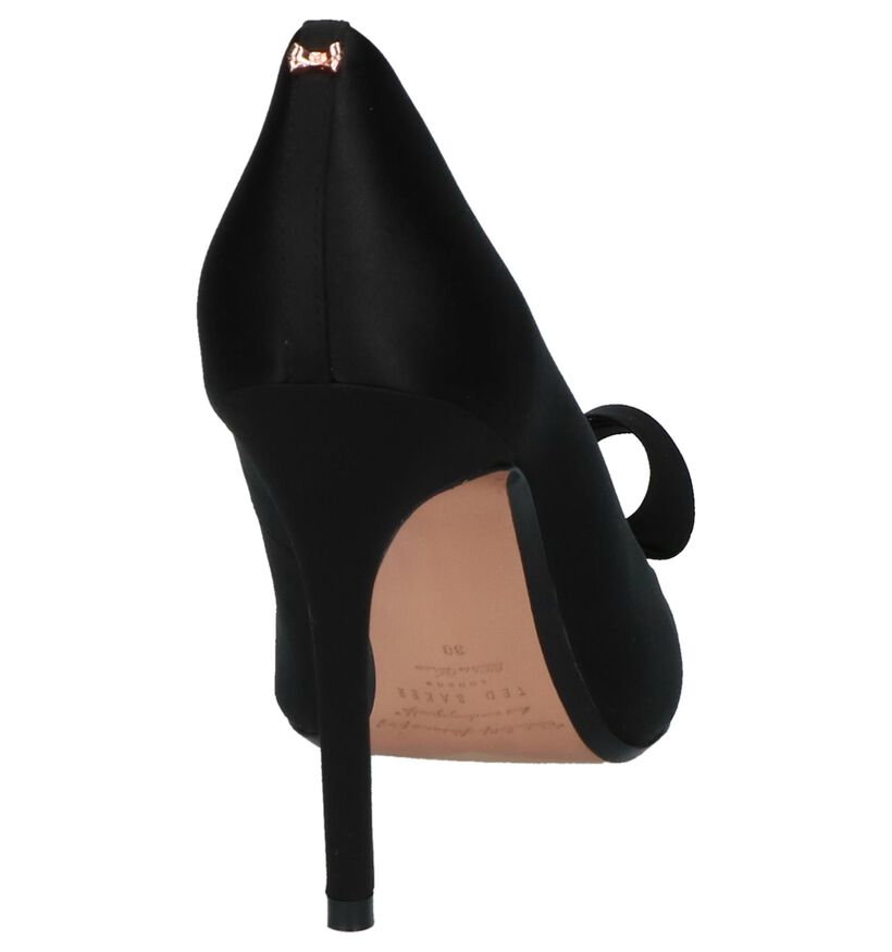 Ted Baker Skalett Zwarte Pumps met Strik, , pdp