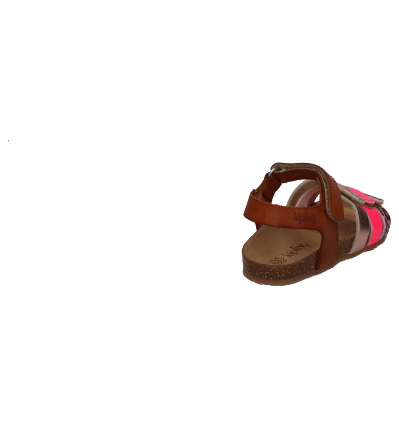 Cognac Sandalen Kipling Norma in kunstleer (273163)