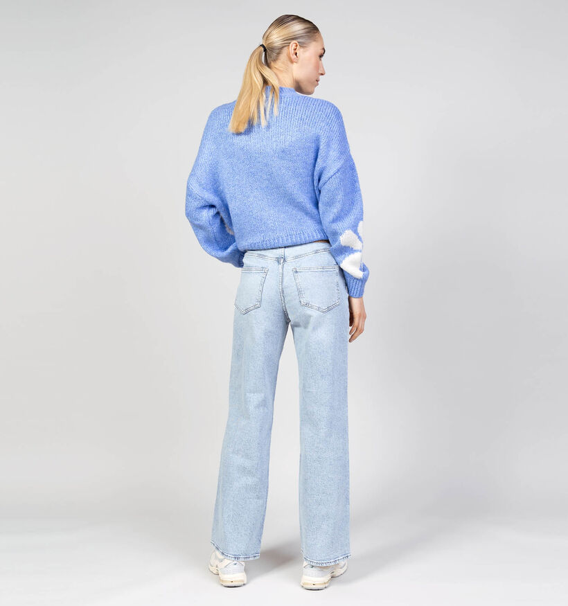 Vero Moda Tessa Lichtblauwe Wide Jeansbroek L32 voor dames (367129)