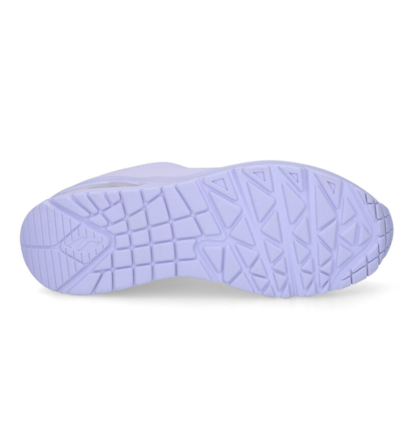 Skechers Uno Frosty Kicks Paarse Sneakers voor dames (334206) - geschikt voor steunzolen