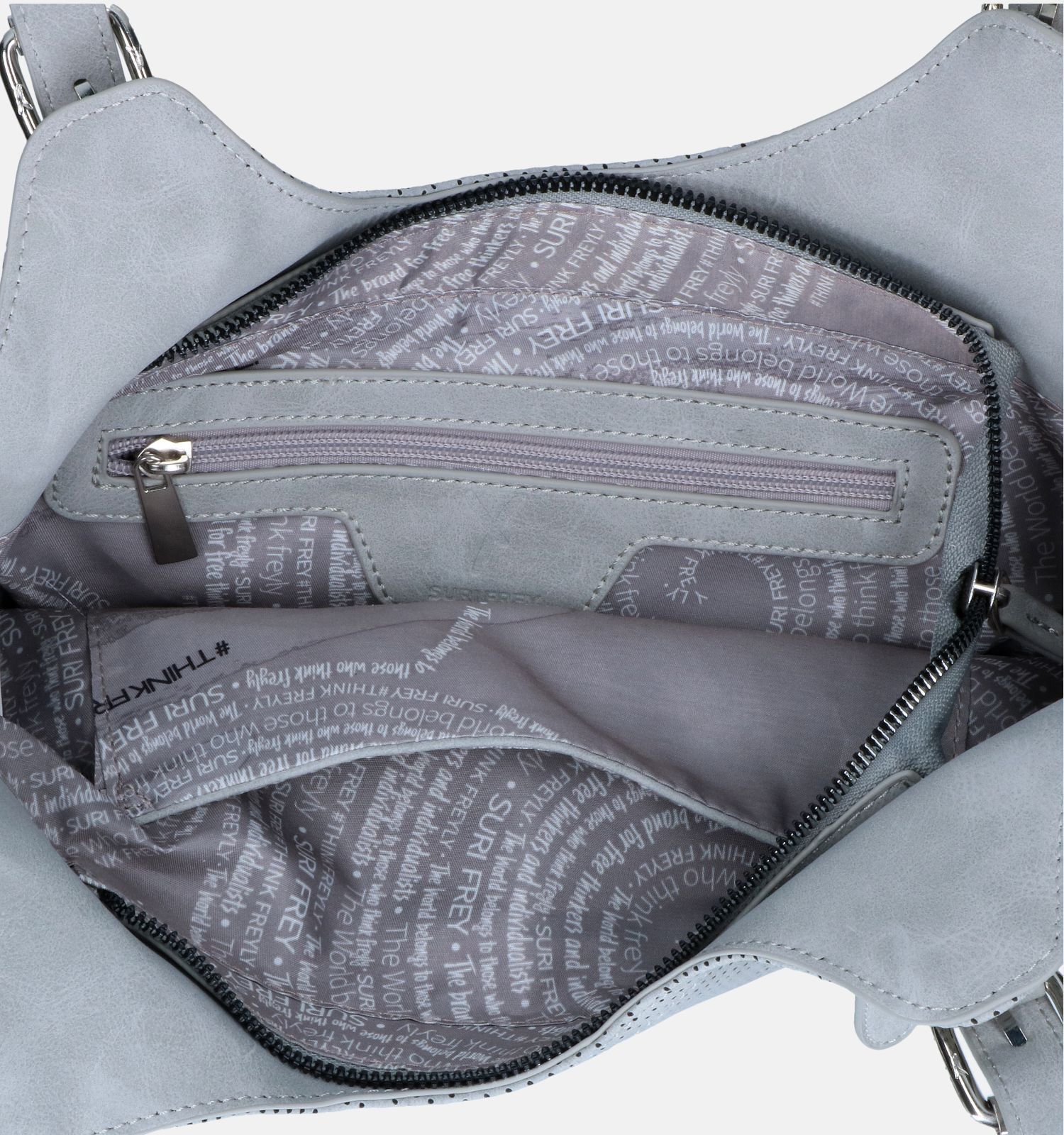 Grijze schoudertas dames sale