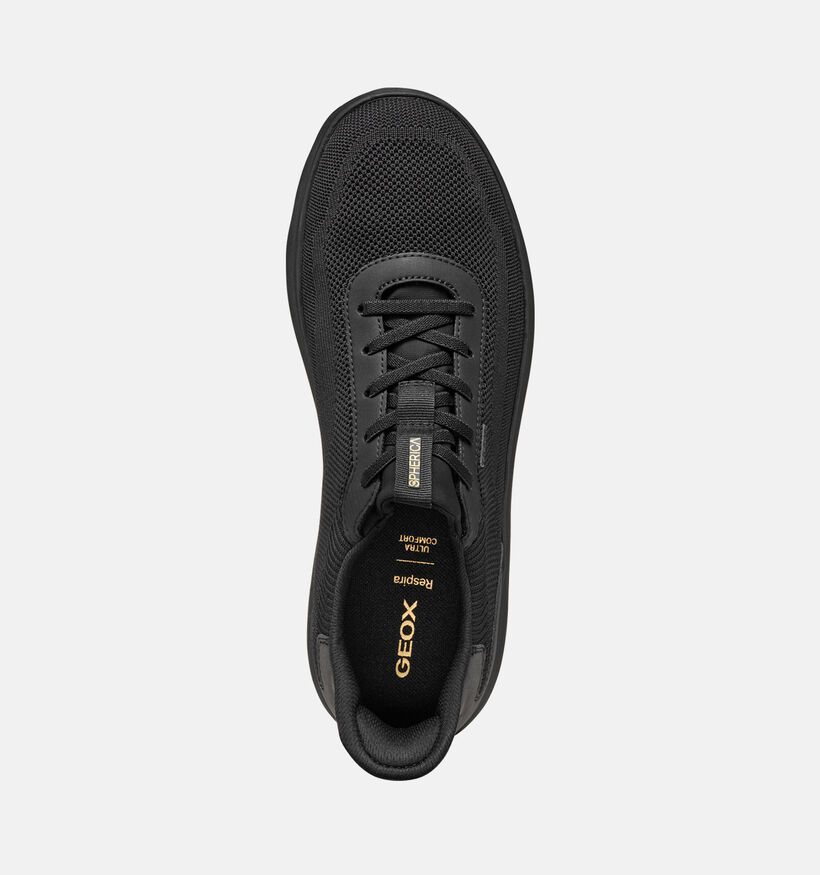 Geox Spherica Plus Chaussures à lacets en Noir pour hommes (351635) - pour semelles orthopédiques