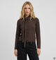 Vero Moda Aida Donkerbruine Neksjaal Cardigan voor dames (379707)