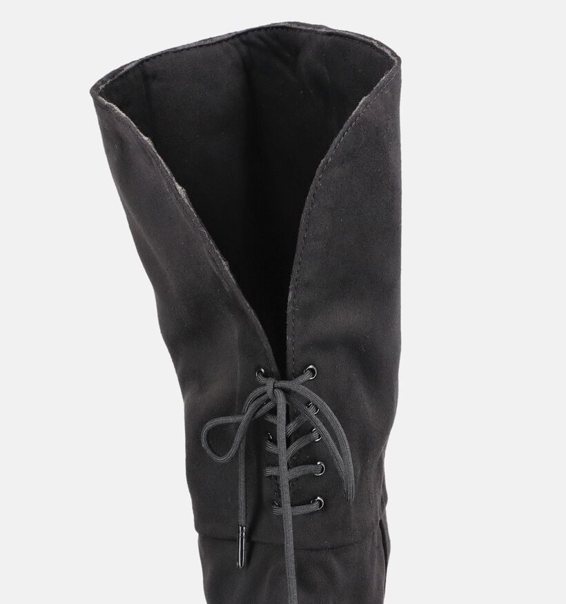 Tamaris Cuissardes &agrave; talons en Noir pour femmes (378981)
