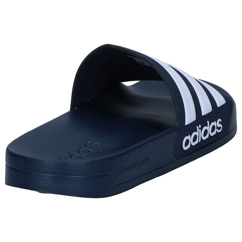 adidas Adilette Witte Badslippers in kunststof (290835)