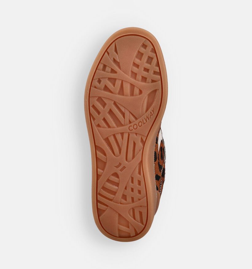Coolway Duck Bruine Sneakers voor dames (364634) - geschikt voor steunzolen