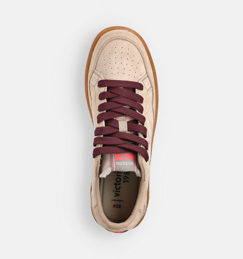 Victoria Baskets en Beige pour femmes (361888) - pour semelles orthopédiques