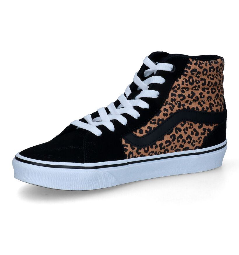 Vans Filmore Hi Baskets de skate en Noir pour femmes (328039)