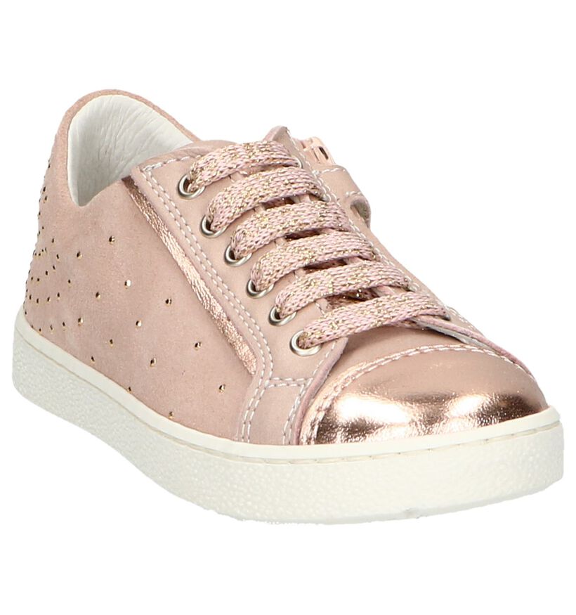 Bana & Co Chaussures basses en Rose en daim (246952)