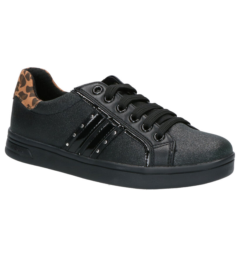Geox Baskets basses en Noir en simili cuir (254489)