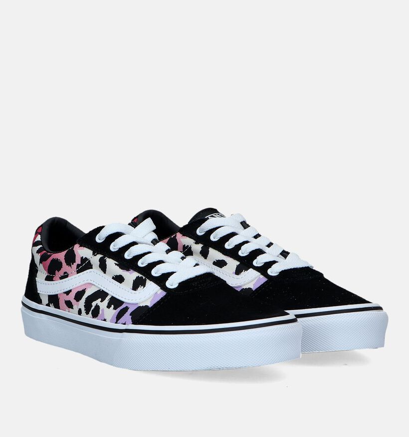 Vans Ward Animal Gradient Zwarte Skate sneakers voor meisjes (327968)