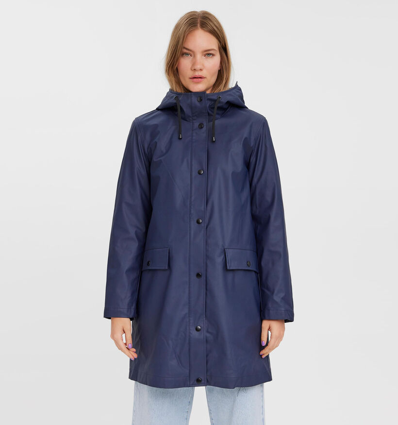 Vero Moda Asta Blauwe Regenjas voor dames (328974)