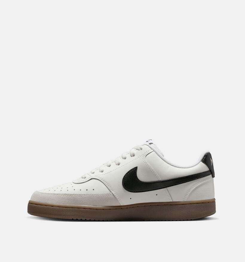 Nike Court Vision Witte Sneakers voor jongens, heren (343759)