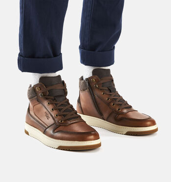 Rieker Hoge schoenen Cognac