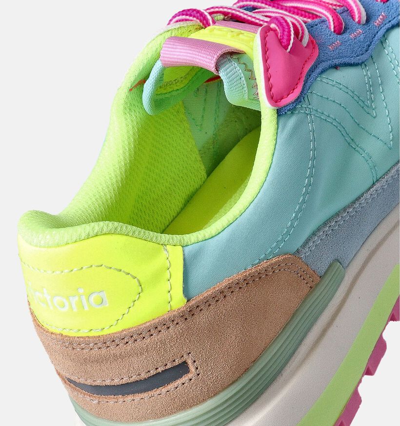Victoria Baskets casual en Bleu pour femmes (353436) - pour semelles orthopédiques