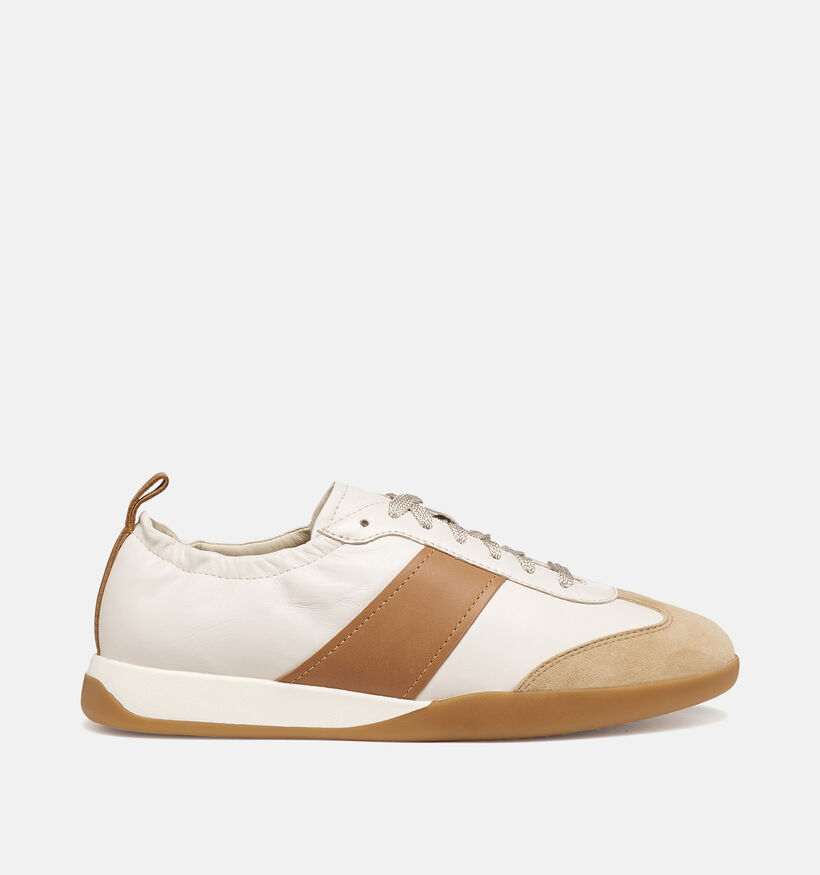 Geox D Maryemy Baskets habill&eacute;es en Blanc pour femmes (368199) - pour semelles orthop&eacute;diques