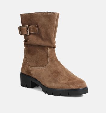 Solemade Enkellaarsjes Bruin
