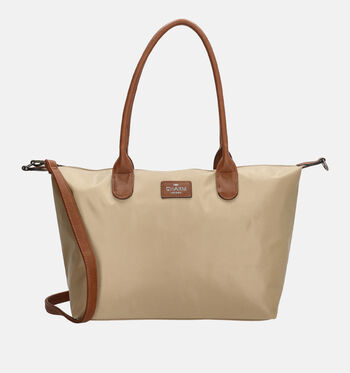 Charm London Shoppers Zwart/Beige/Blauw/Groen