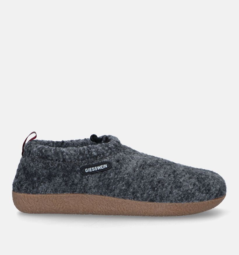 Giesswein Vent Pantoufles pour semelles orthopédiques en Gris pour femmes (333563) - pour semelles orthopédiques