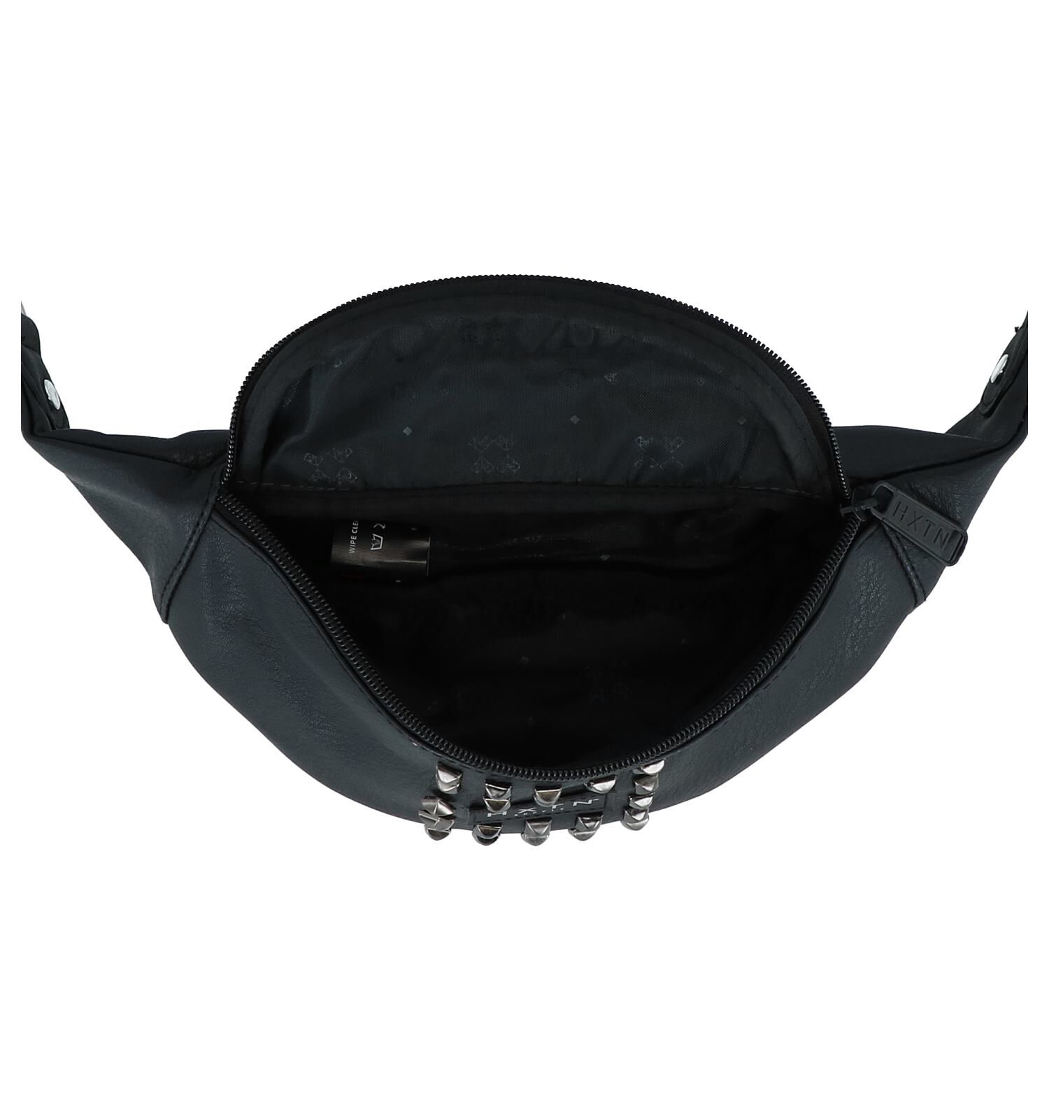 Zwarte Heuptas met Studs HXTN One Bum Bag Dames Heuptasjes