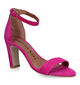 Hampton Bays Sandales à talons en Rose fuchsia pour femmes (330309)