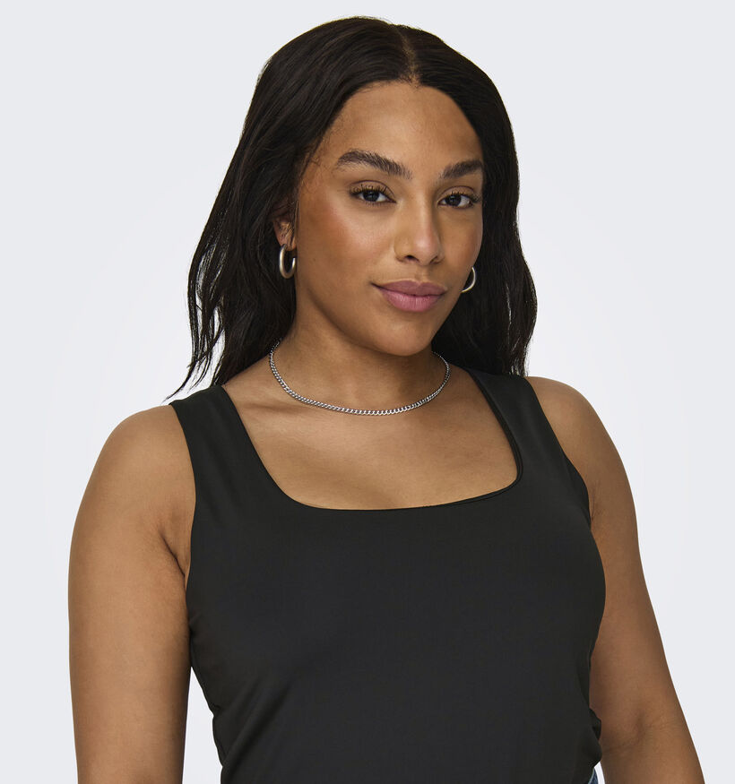ONLY Carmakoma Carea Débardeur en Noir pour femmes (358223)
