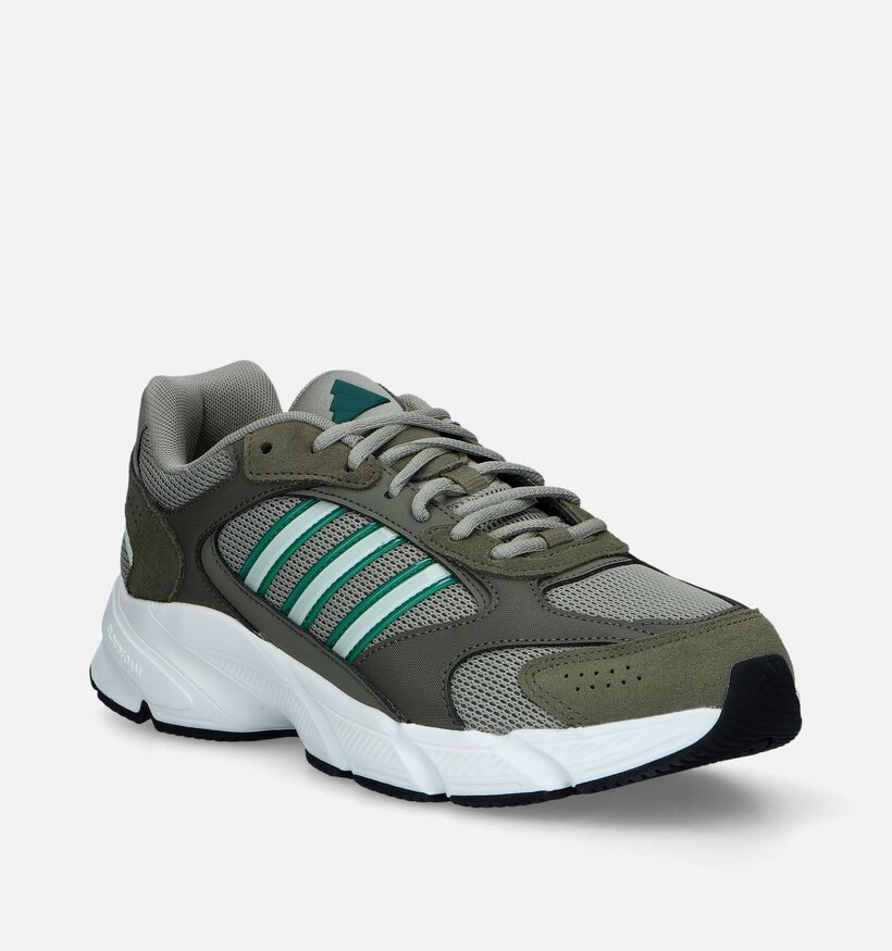 adidas Crazychaos 2000 Baskets en Vert khaki pour hommes (341487)