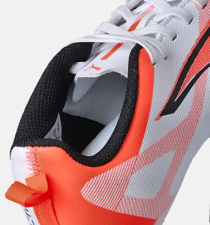 Puma Ultra 5 Play FB/AG Chaussures de foot en Blanc pour filles, garçons (352380)