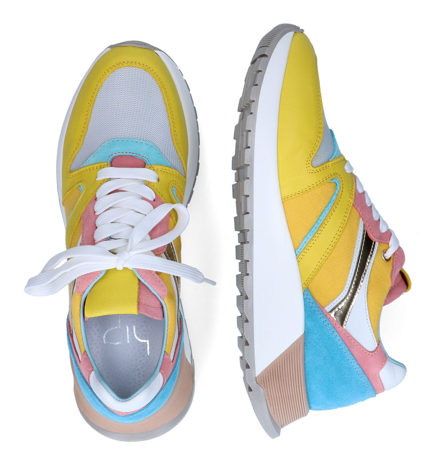 Gele sneakers dames nike best sale