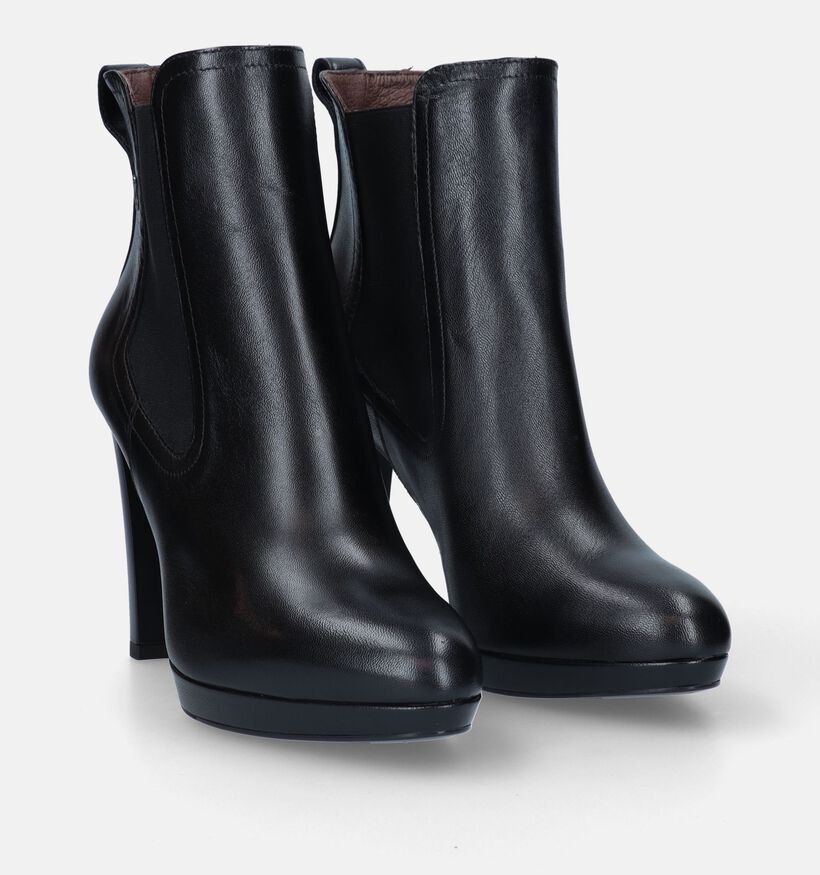 Nerogiardini Bottines avec talon haut en Noir pour femmes (330814)
