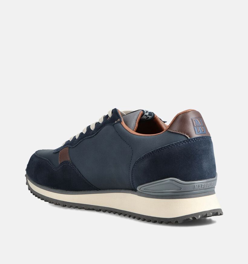 Napapijri Cosmos Blauwe Veterschoenen voor heren (362590) - geschikt voor steunzolen