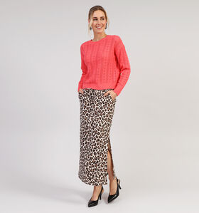 Vero Moda Clippa Bruine Maxi rok voor dames (353177)