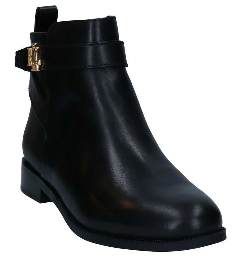 Lauren Ralph Lauren Bonne Bottillons en Noir en cuir (278180)