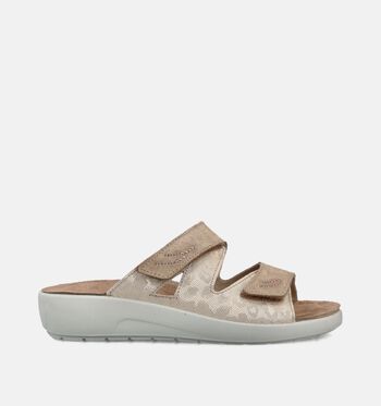 Comfort Plus Nu-pieds Beige