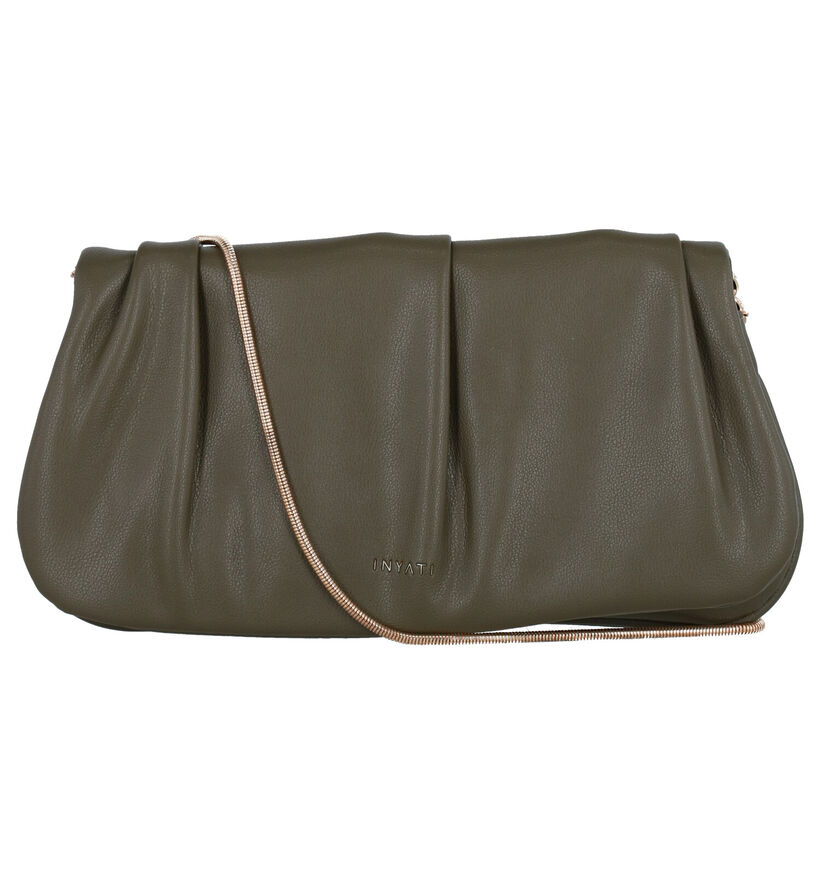 Inyati Mabel Vegan Kaki Crossbody Tas in kunstleer (284058)