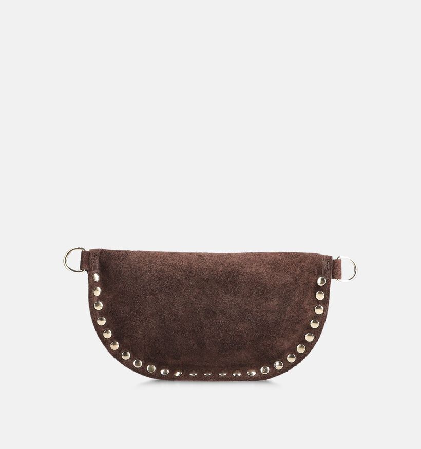 Via Limone Donkerbruine Crossbodytas voor dames (376341)