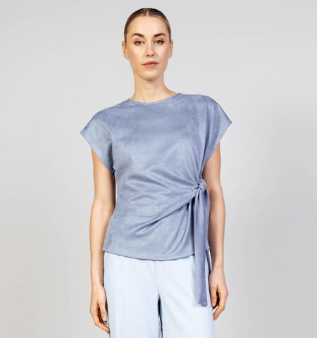 Vero Moda T-shirts Blauw
