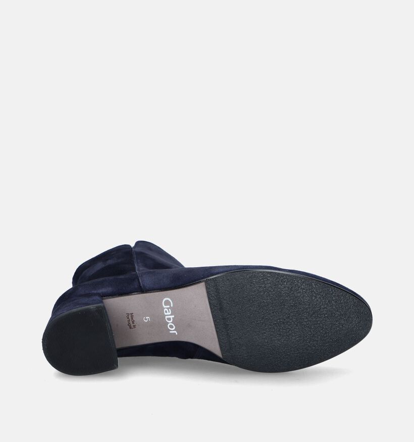 Gabor Best Fitting Bottillons en Bleu pour femmes (347046)